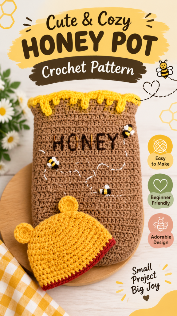 Winnie the Pooh Crochet Baby Outfit Pattern – Cute Handmade Bear Costume